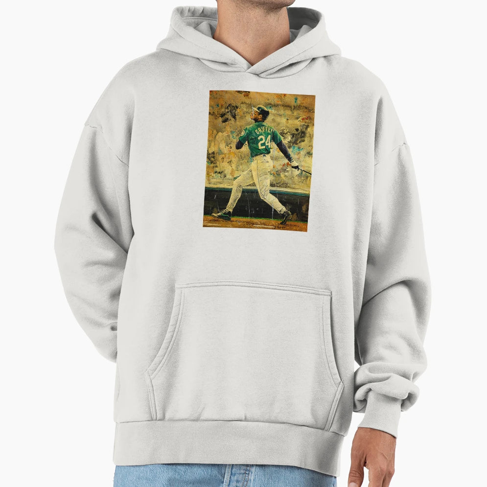 Ken Grifey Jr 24 Hoodie - Custom Art Print Men Women - T-Shirt, Sweatshirt, Hoodie