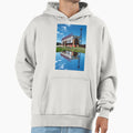 Barnsley Oakwell Stadium Reflection Hoodie - Fun Novelty Design Unisex - T-Shirt, Sweatshirt, Hoodie