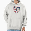 Usa Baseball Logo Hoodie - Custom Art Print Unisex - T-Shirt, Sweatshirt, Hoodie
