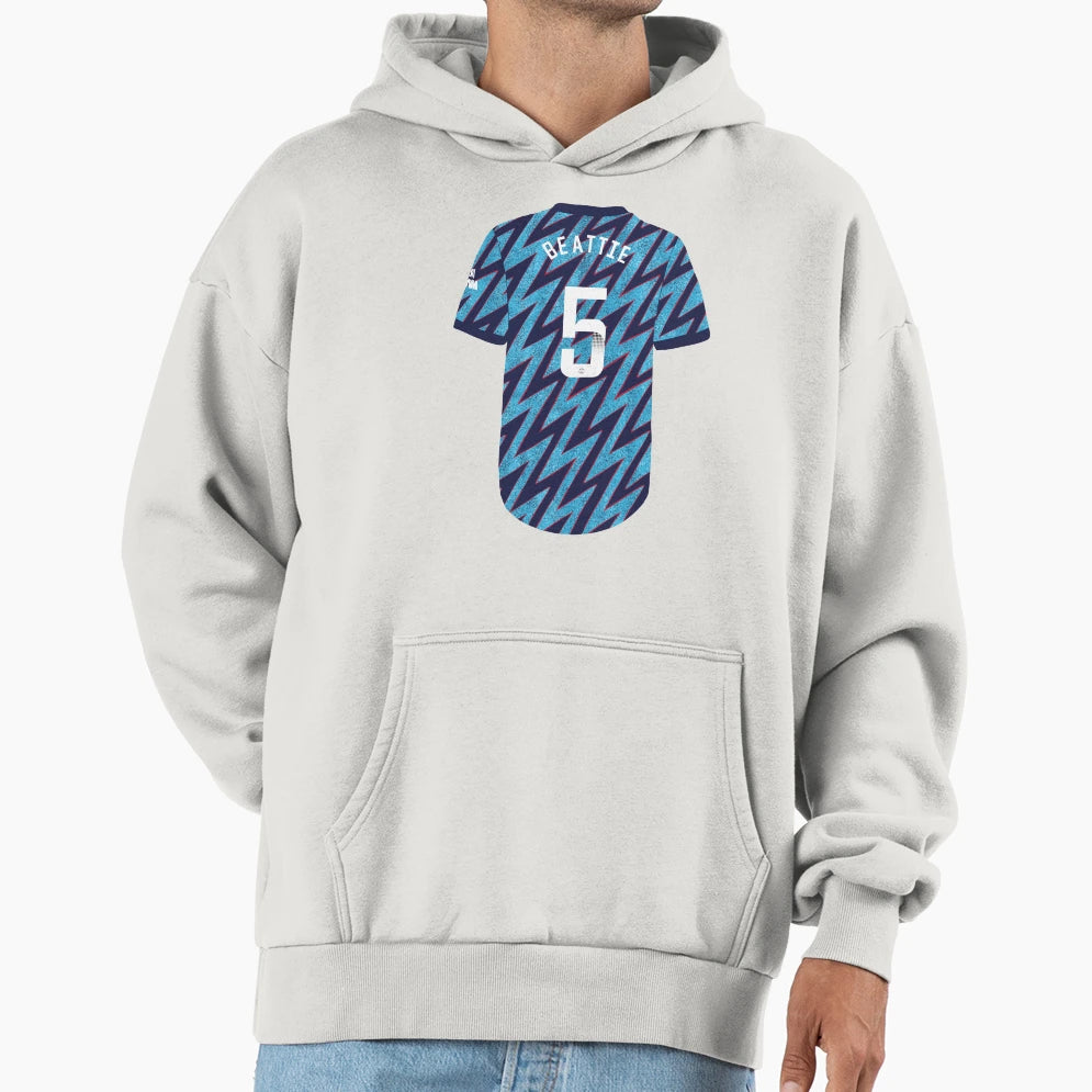 Jen Beattie Football Illustration T-Shirt - Unique Graphic Men Women - T-Shirt, Sweatshirt, Hoodie