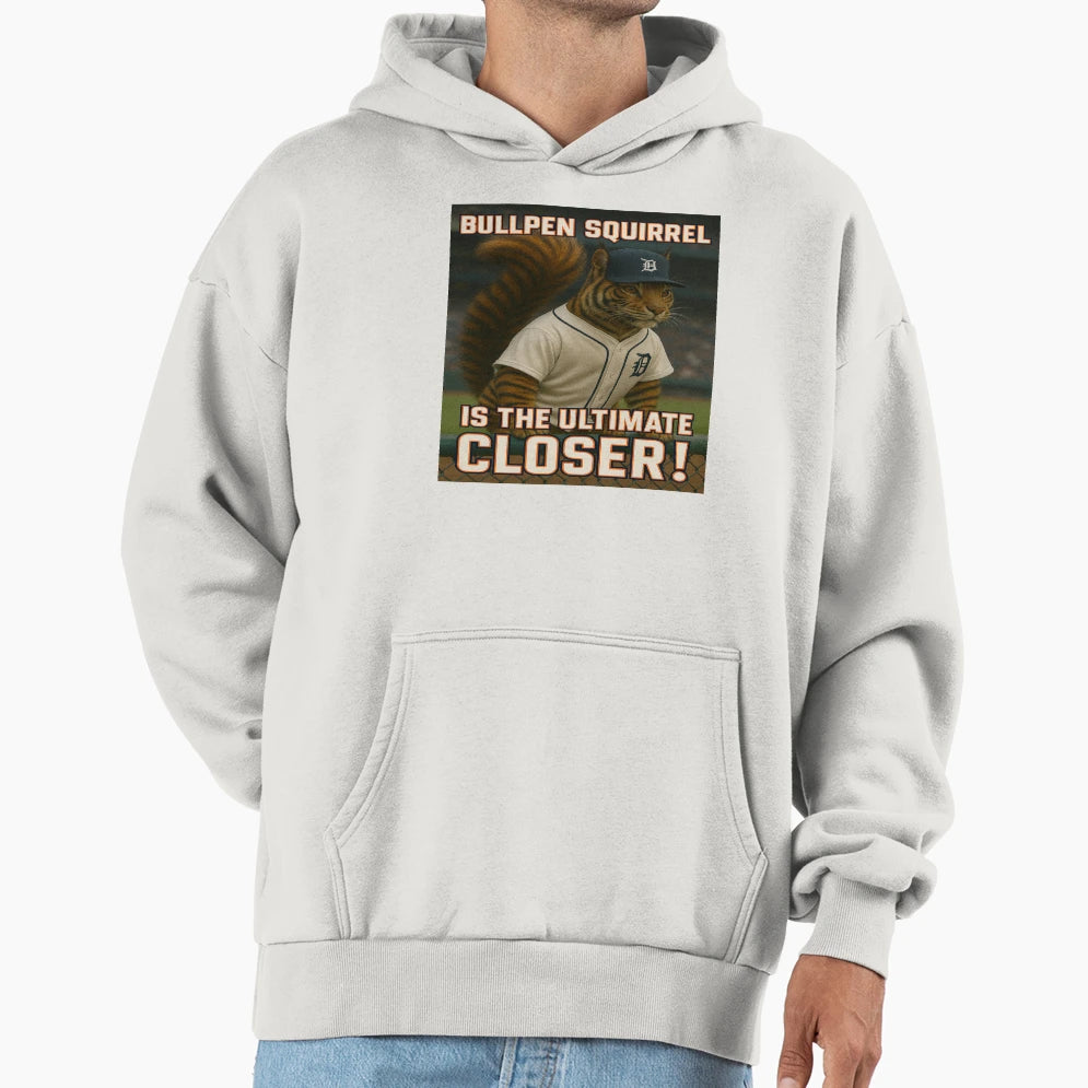 Bullpen Squirrel Hoodie - Aesthetic Graphic Unisex - T-Shirt, Sweatshirt, Hoodie
