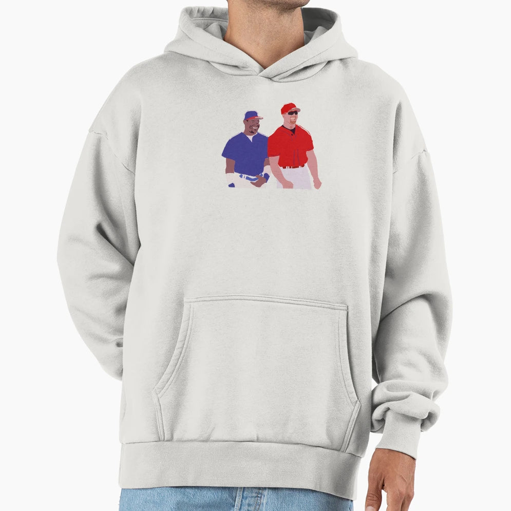 Baseball Guys Hoodie - Custom Art Print Men Women - T-Shirt, Sweatshirt, Hoodie