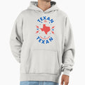 Texan Texas State People Tx Map Hoodie - Custom Art Print Men Women - T-Shirt, Sweatshirt, Hoodie