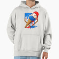 Sweet Baseball Ice Cream Cone Hoodie - Fun Novelty Design Unisex - T-Shirt, Sweatshirt, Hoodie