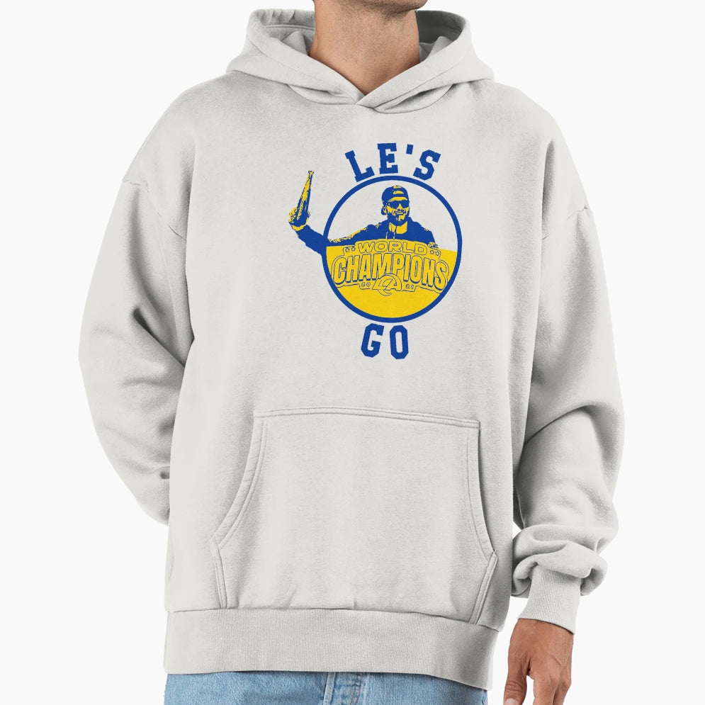 Les Go World Champions Hoodie - Custom Art Print Unisex - T-Shirt, Sweatshirt, Hoodie