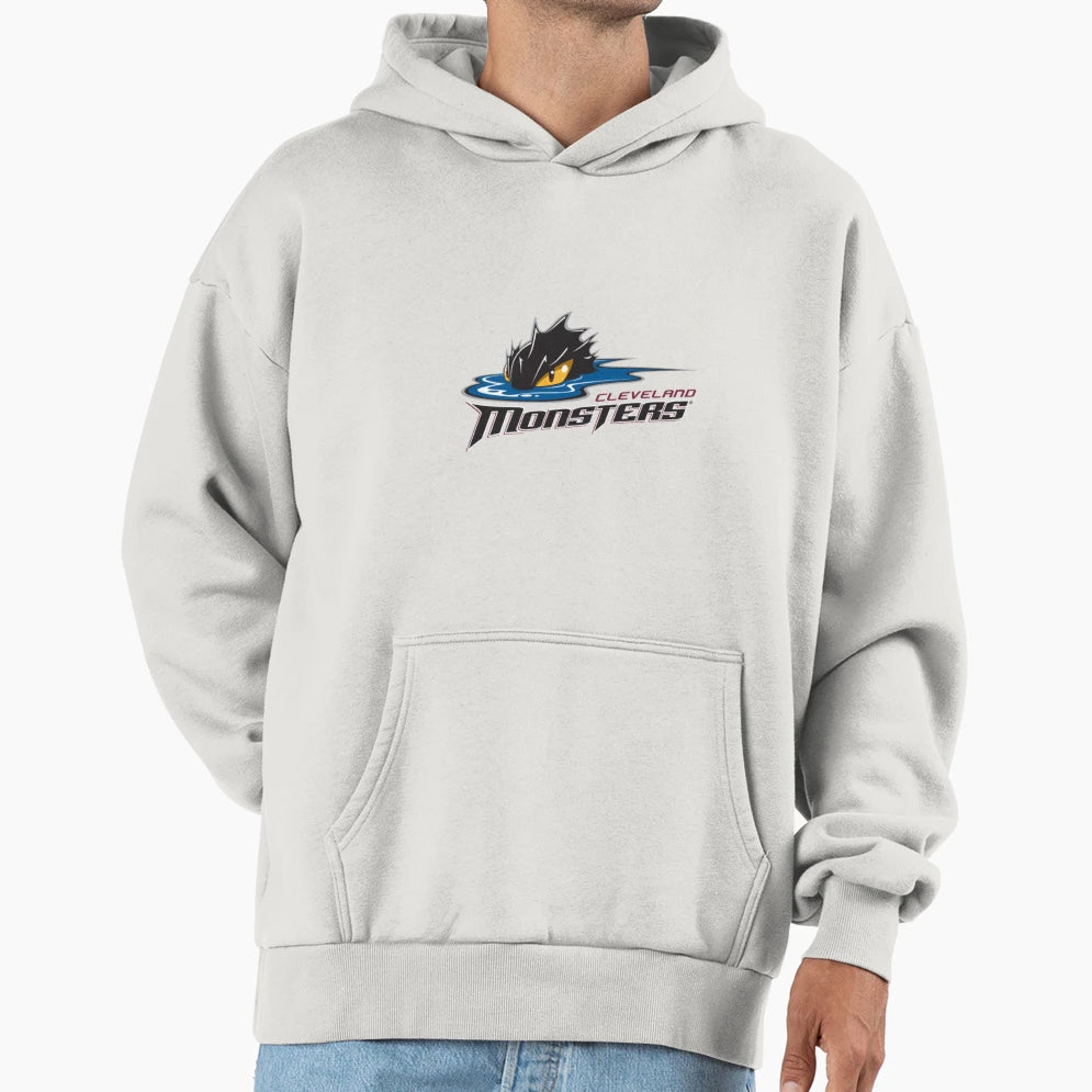 Monsters Cleveland Hoodie - Novelty Apparel for Adults - T-Shirt, Sweatshirt, Hoodie