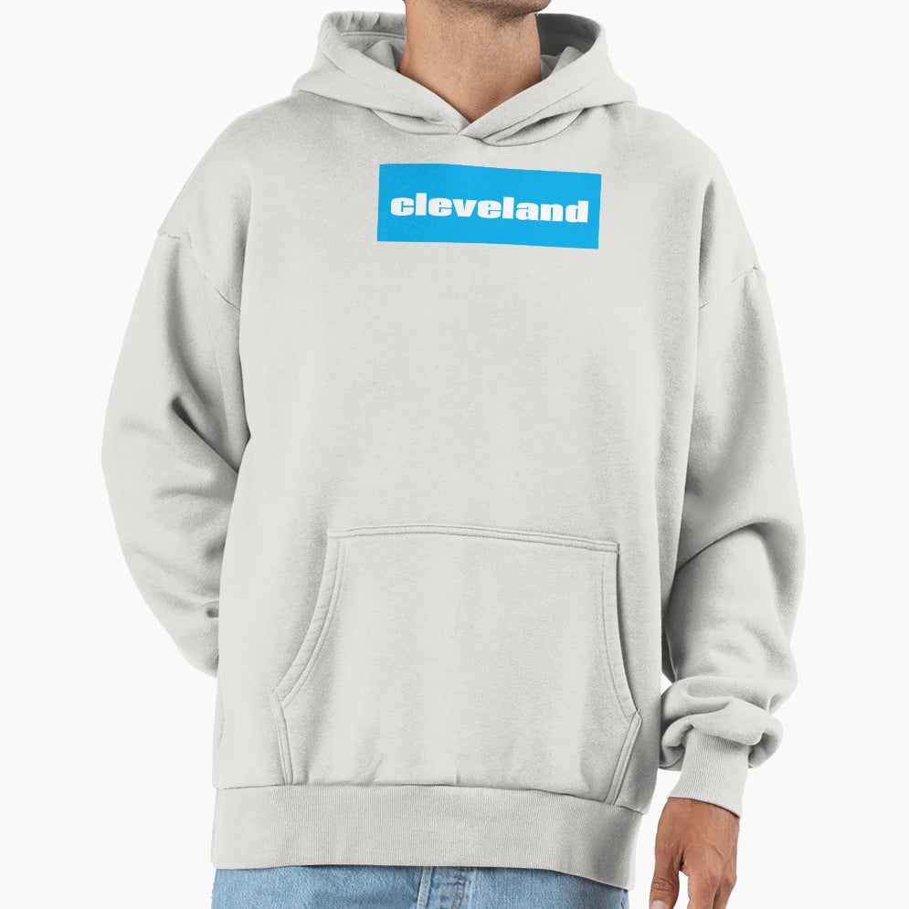 Cleveland Hoodie - Minimalist Print for Adults - T-Shirt, Sweatshirt, Hoodie