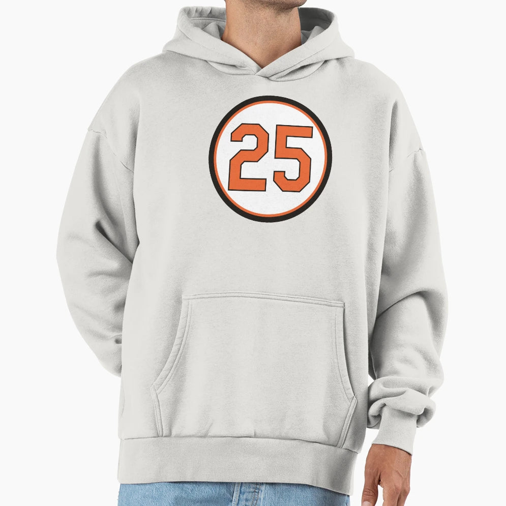 Anthony Santander 25 Jersey Number Hoodie - Minimalist Print Unisex - T-Shirt, Sweatshirt, Hoodie