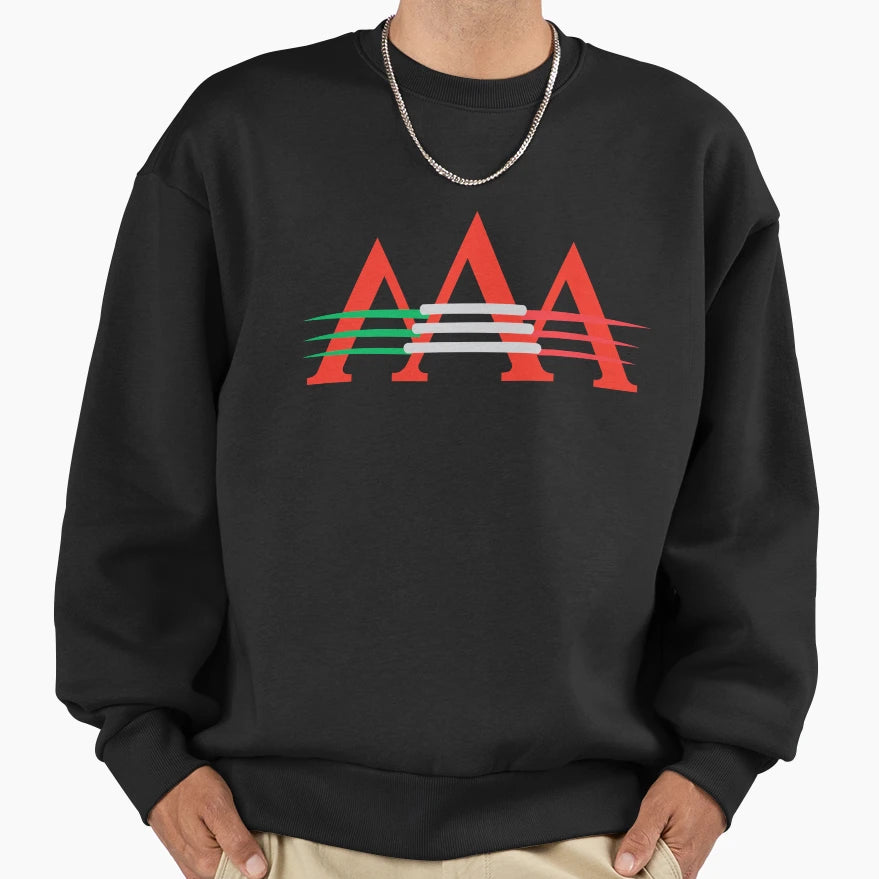 Aaa Lucha Libre Sweatshirt - Minimalist Print for Adults - T-Shirt, Sweatshirt, Hoodie