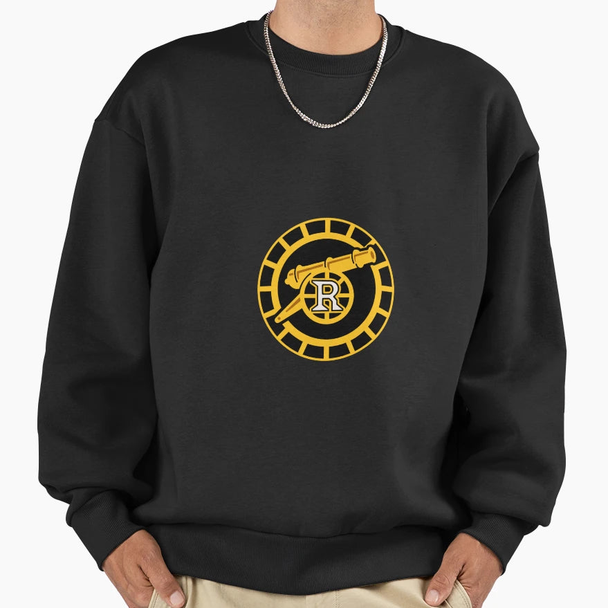 Boston Raiders Team Logo Black Sweatshirt - Streetwear Style Unisex - T-Shirt, Sweatshirt, Hoodie