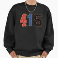 San Francisco 415 Sweatshirt - Unique Graphic for Adults - T-Shirt, Sweatshirt, Hoodie