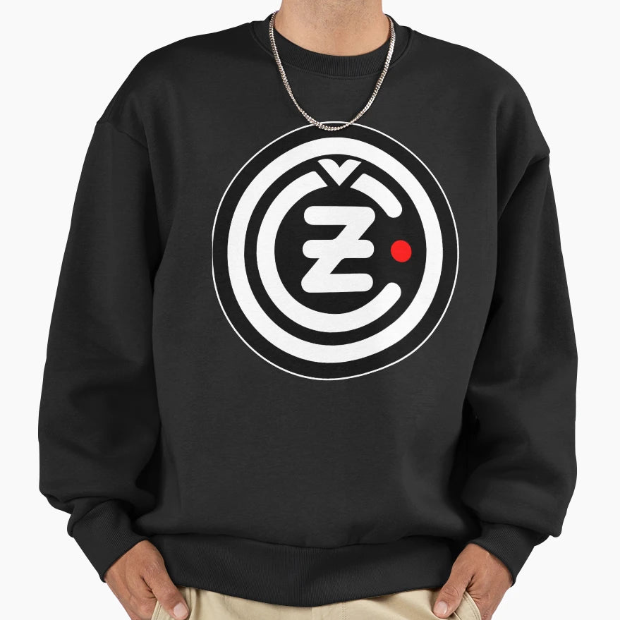 Cz Logo Black Red Sweatshirt - Minimalist Print Unisex - T-Shirt, Sweatshirt, Hoodie