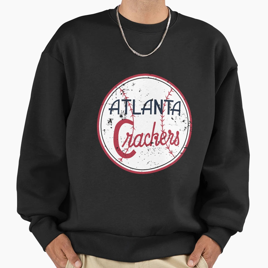Atlanta Crackers Defunct Sweatshirt - Casual Everyday Wear for Adults - T-Shirt, Sweatshirt, Hoodie