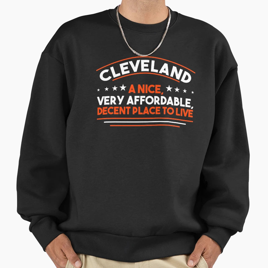 Funny Cleveland T-Shirt - Fun Novelty Design for Adults - T-Shirt, Sweatshirt, Hoodie