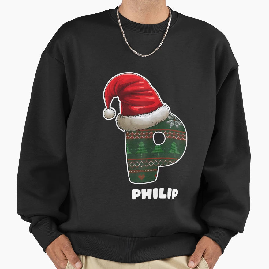 Letter P First Name Philip Sweatshirt - Fun Novelty Design Men Women - T-Shirt, Sweatshirt, Hoodie