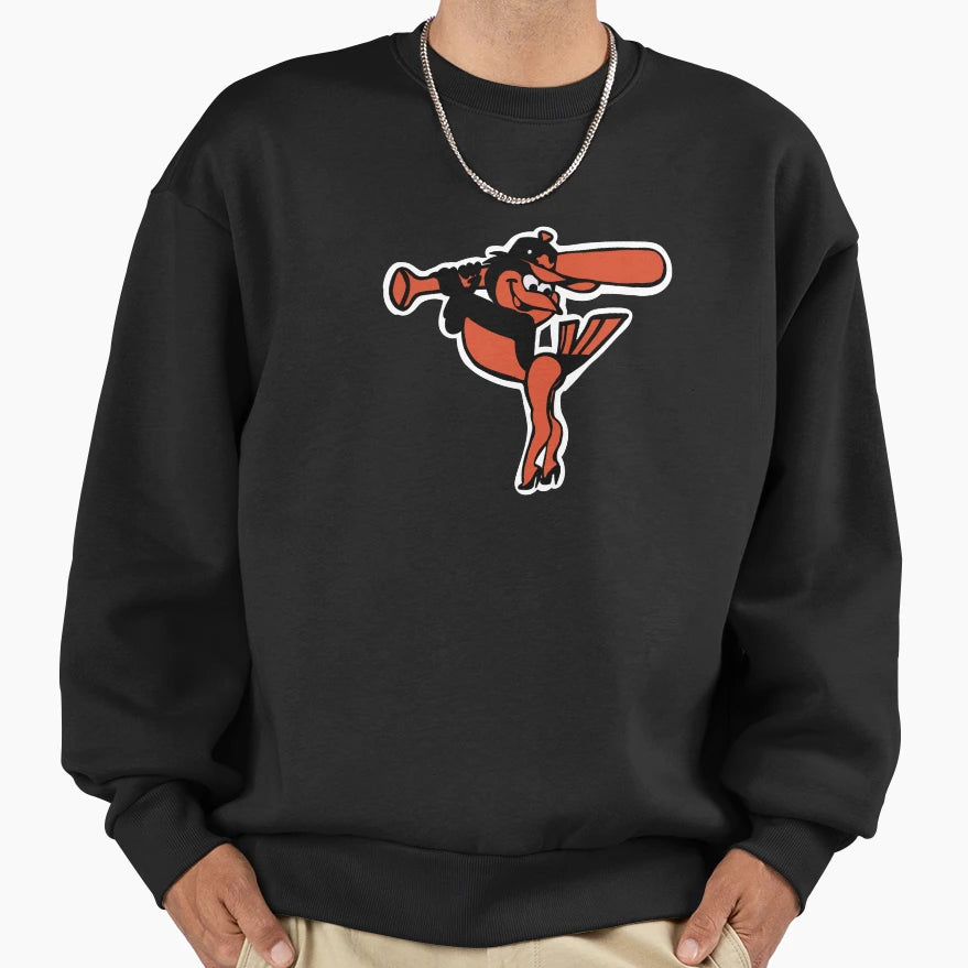 Flirty Birdie Outline Sweatshirt - Aesthetic Graphic Unisex - T-Shirt, Sweatshirt, Hoodie