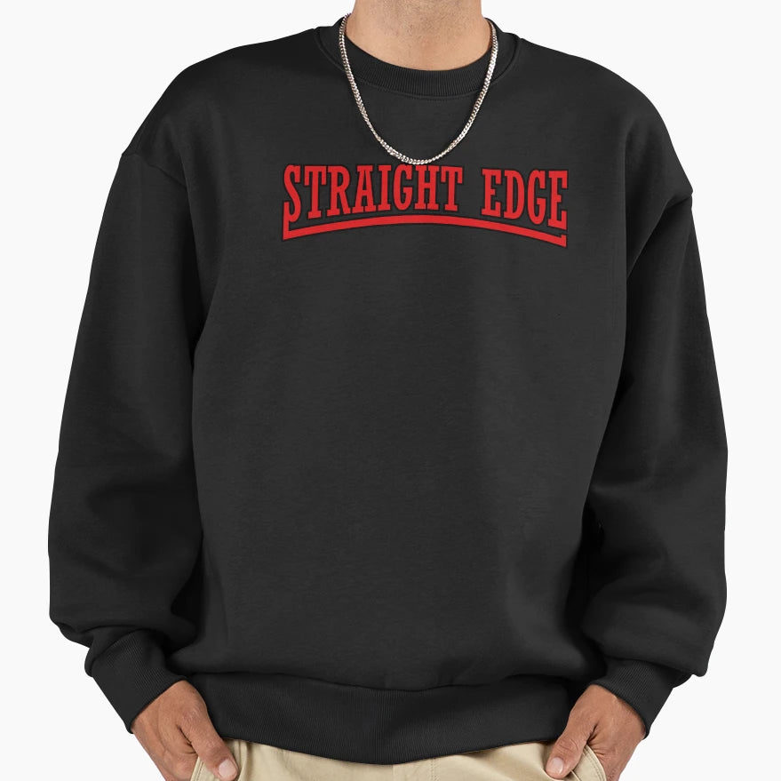 Straight Edge Sweatshirt - Aesthetic Graphic Men Women - T-Shirt, Sweatshirt, Hoodie