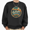 Los Angeles Baseball Teal Orange Sweatshirt - Graphic Print Men Women - T-Shirt, Sweatshirt, Hoodie