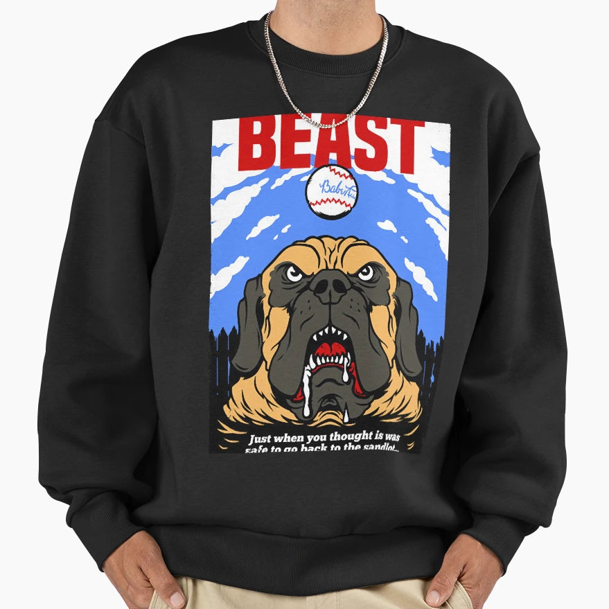 Beast Sweatshirt - Custom Art Print for Adults - T-Shirt, Sweatshirt, Hoodie