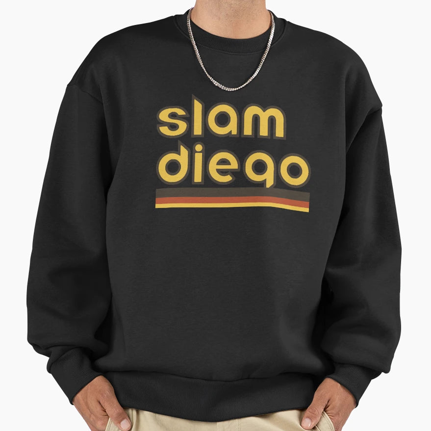 Slam Diego Padres Sweatshirt - Unique Graphic Unisex - T-Shirt, Sweatshirt, Hoodie