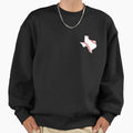 Baseball Player Texas State Map Gift Sweatshirt - Streetwear Style Unisex - T-Shirt, Sweatshirt, Hoodie