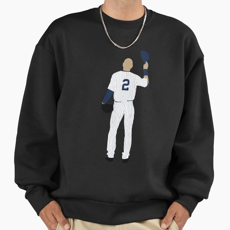 Derek Jeter Farewell Sweatshirt - Trendy Graphic Unisex - T-Shirt, Sweatshirt, Hoodie