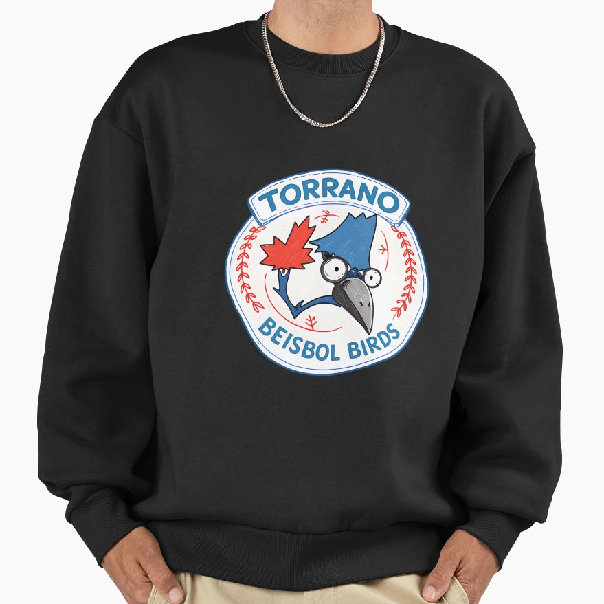 Toronto Torrano Beisbol Birds Logo Sweatshirt - Custom Art Print Men Women - T-Shirt, Sweatshirt, Hoodie