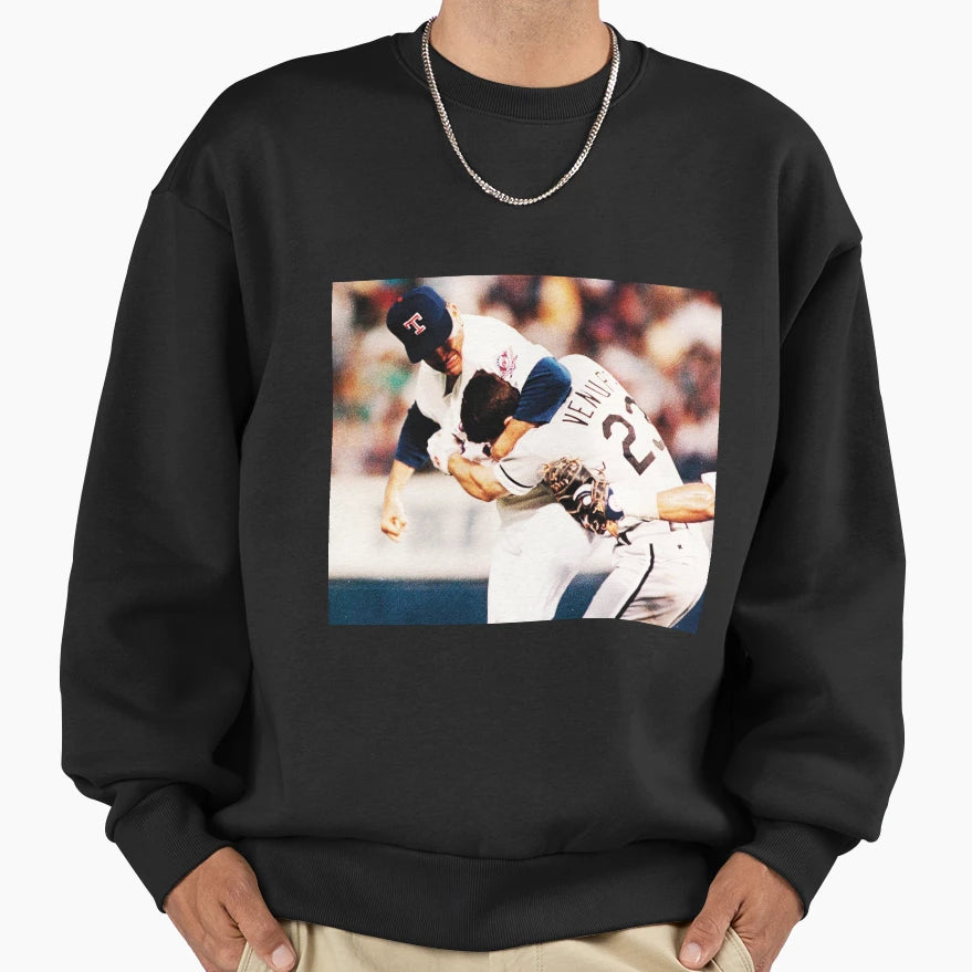 Nolan Ryan Fight Sweatshirt - Aesthetic Graphic Unisex - T-Shirt, Sweatshirt, Hoodie
