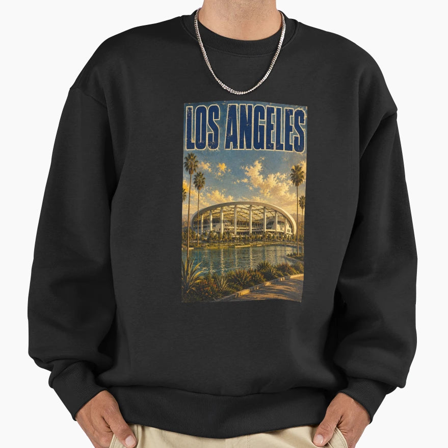Los Angeles Gridiron Shrine Sweatshirt - Graphic Print for Adults - T-Shirt, Sweatshirt, Hoodie