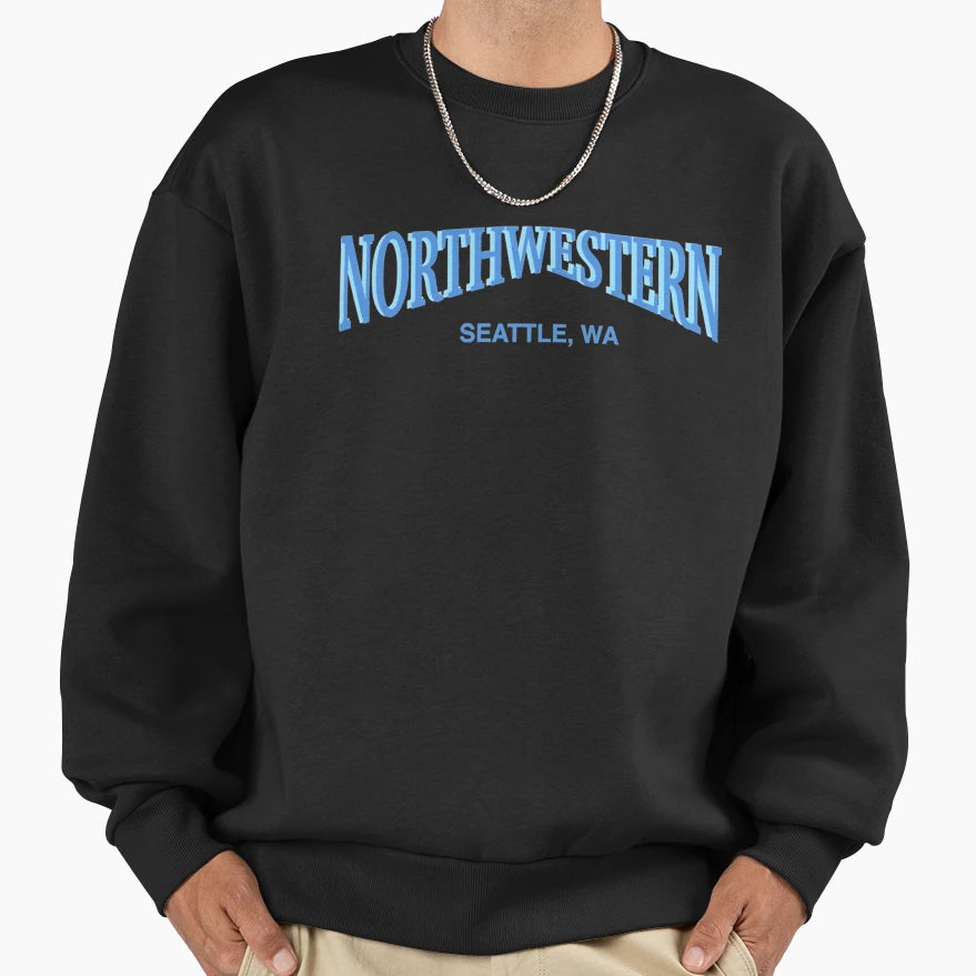 Fv Northwestern Sweatshirt - Streetwear Style Men Women - T-Shirt, Sweatshirt, Hoodie
