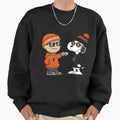 Baltimore Orioles Snoopy Sweatshirt - Aesthetic Graphic Men Women - T-Shirt, Sweatshirt, Hoodie