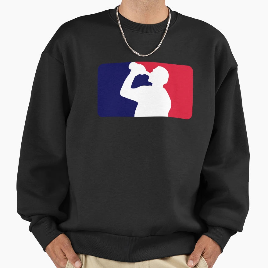 Funny Drinking League Sweatshirt - Aesthetic Graphic for Adults - T-Shirt, Sweatshirt, Hoodie
