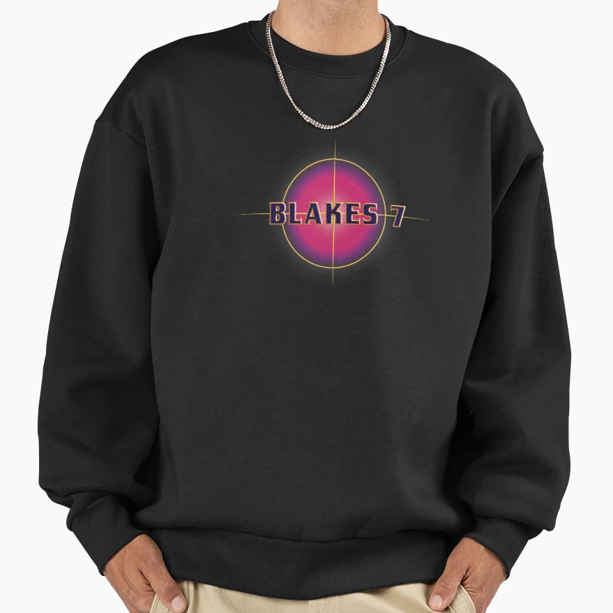 Blakes 7 Series 4 Logo Sweatshirt - Streetwear Style Men Women - T-Shirt, Sweatshirt, Hoodie