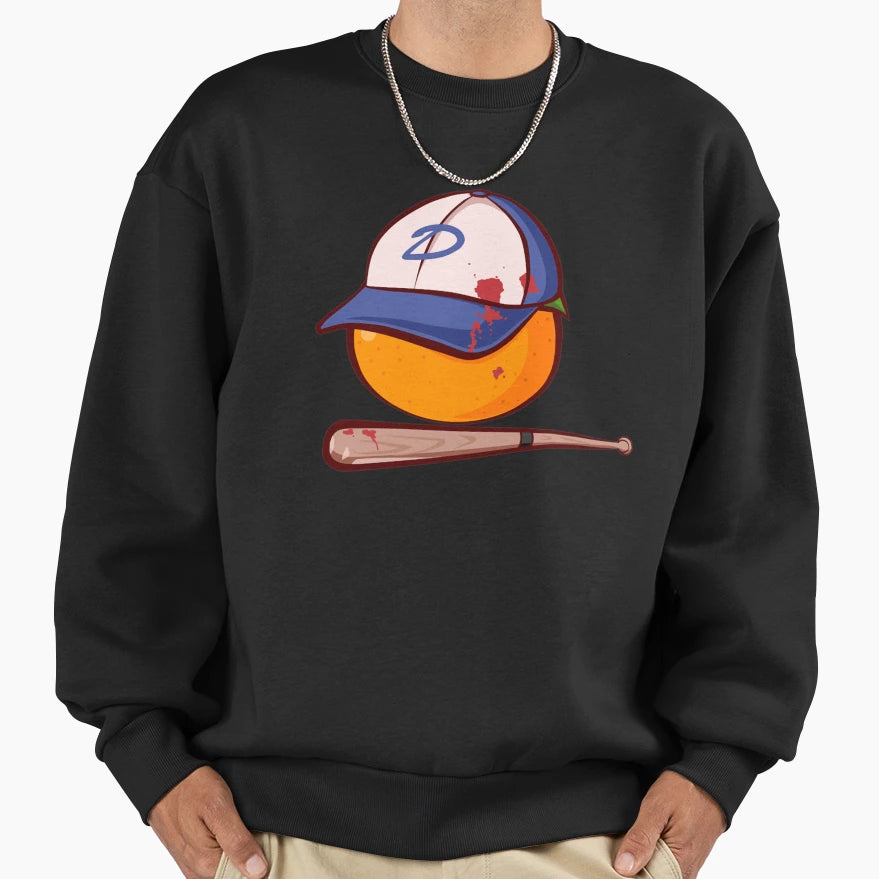 Clementine Splatter Sweatshirt - Streetwear Style Unisex - T-Shirt, Sweatshirt, Hoodie