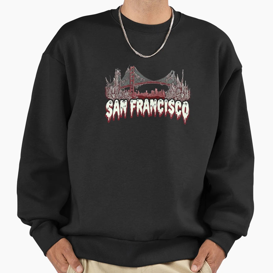 San Francisco Reloaded Ultra Gift Sweatshirt - Custom Art Print for Adults - T-Shirt, Sweatshirt, Hoodie