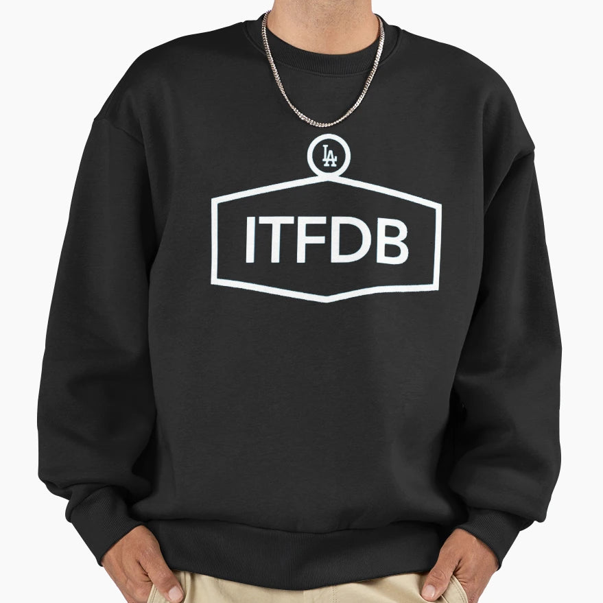 Itfdb Sweatshirt - Aesthetic Graphic for Adults - T-Shirt, Sweatshirt, Hoodie