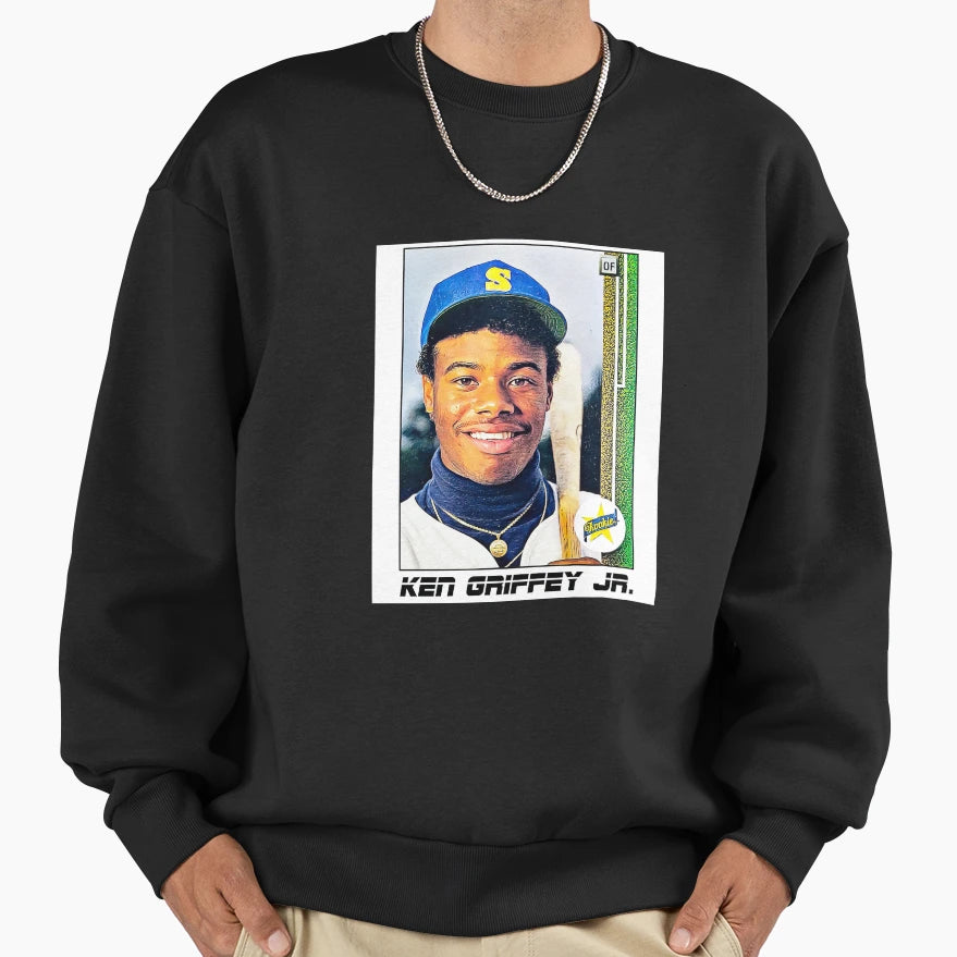 Ken Griffey Sweatshirt - Custom Art Print for Adults - T-Shirt, Sweatshirt, Hoodie