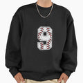 Baseball Number 9 Sweatshirt - Unique Graphic Men Women - T-Shirt, Sweatshirt, Hoodie