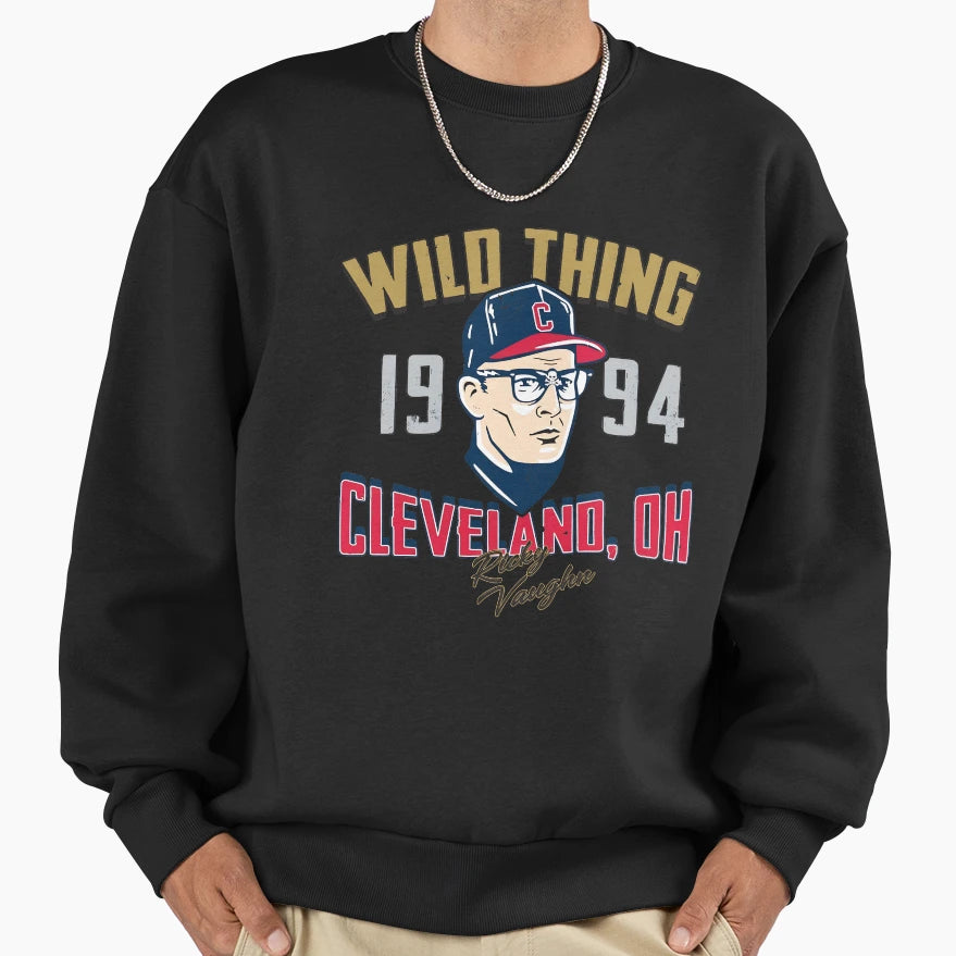 Wild Thing Clevelandd Ohio Sweatshirt - Aesthetic Graphic for Adults - T-Shirt, Sweatshirt, Hoodie