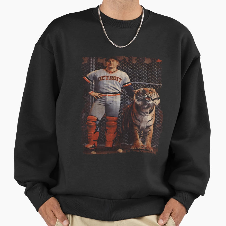 Lance Parrish Detroit Tigers Sweatshirt - Streetwear Style Men Women - T-Shirt, Sweatshirt, Hoodie