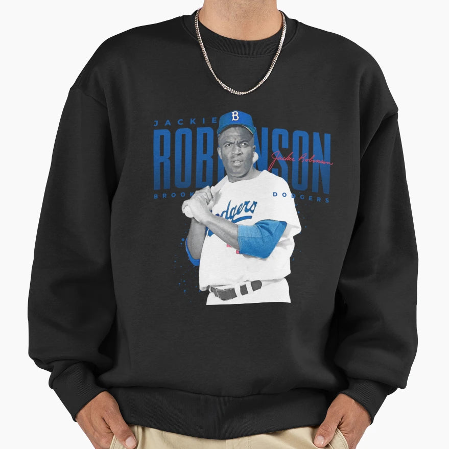 Jackie Robinson T-Shirt - Graphic Print Unisex - T-Shirt, Sweatshirt, Hoodie