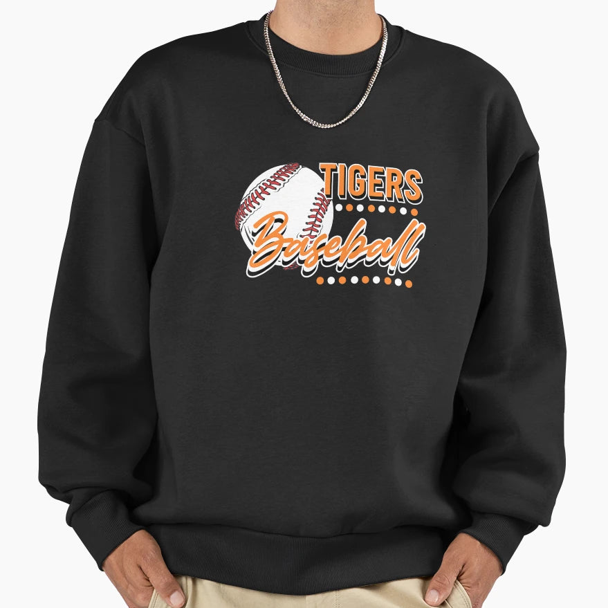 Tigers Baseball Pride Today Art Sweatshirt - Custom Art Print Unisex - T-Shirt, Sweatshirt, Hoodie