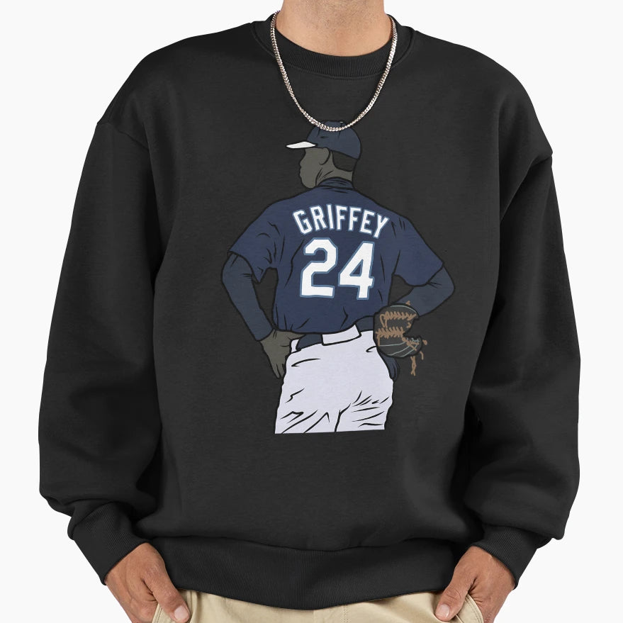 Ken Griffey Jr Back To Sweatshirt - Casual Everyday Wear Unisex - T-Shirt, Sweatshirt, Hoodie