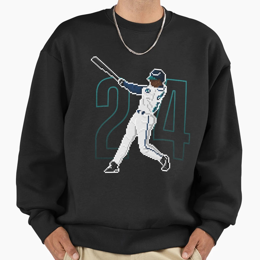 Ken Griffey Jr Sweatshirt - Casual Everyday Wear Men Women - T-Shirt, Sweatshirt, Hoodie