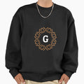 Monogram G Wavy Ornamental Pattern Sweatshirt - Trendy Graphic Men Women - T-Shirt, Sweatshirt, Hoodie