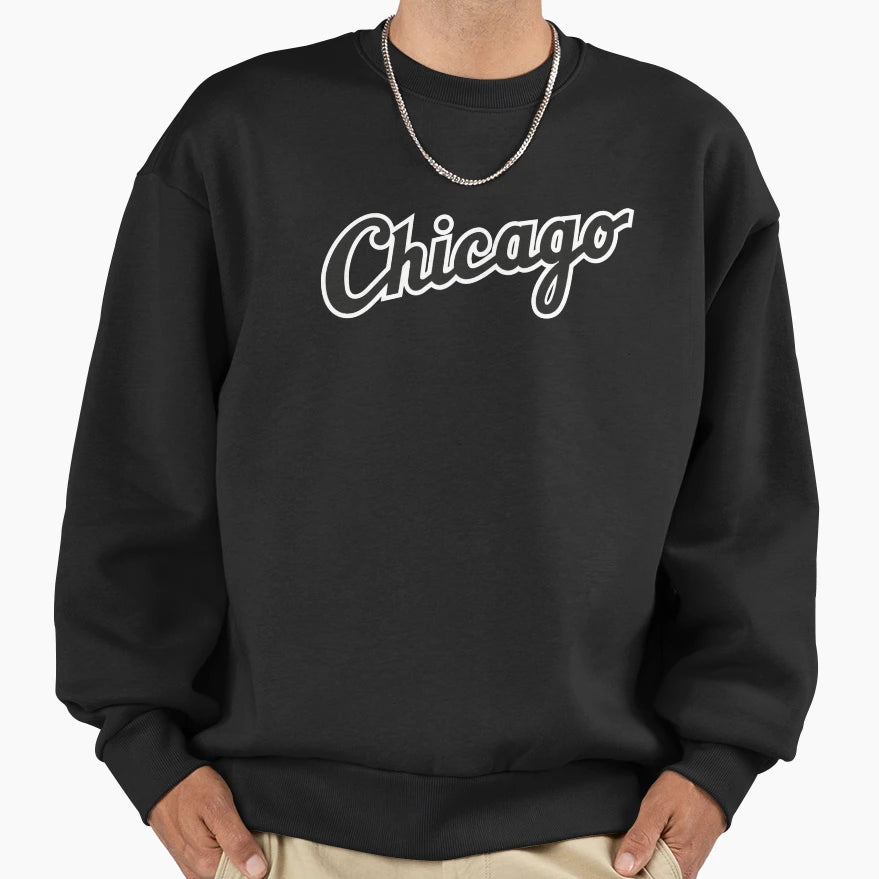 Black And White Chcg Sweatshirt - Novelty Apparel Unisex - T-Shirt, Sweatshirt, Hoodie