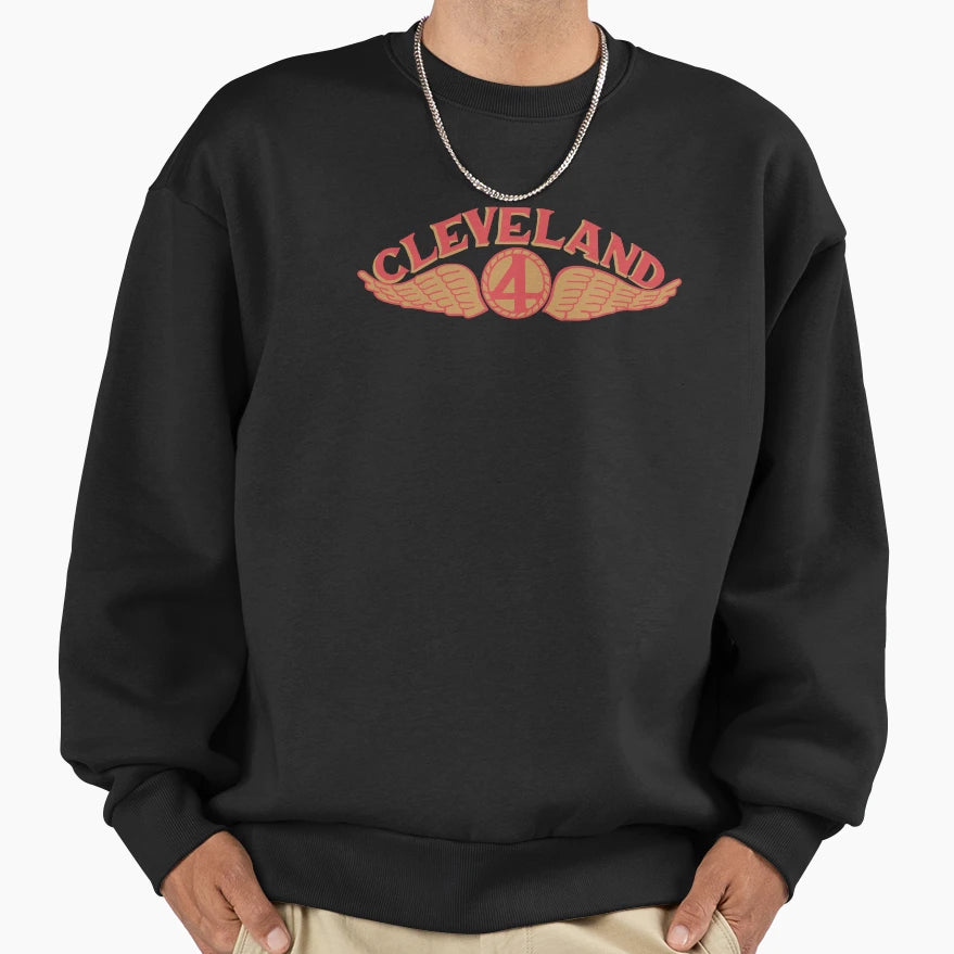 Cleveland Motorcycles Bike Fuel Tank Logo Sweatshirt - Graphic Print Unisex - T-Shirt, Sweatshirt, Hoodie