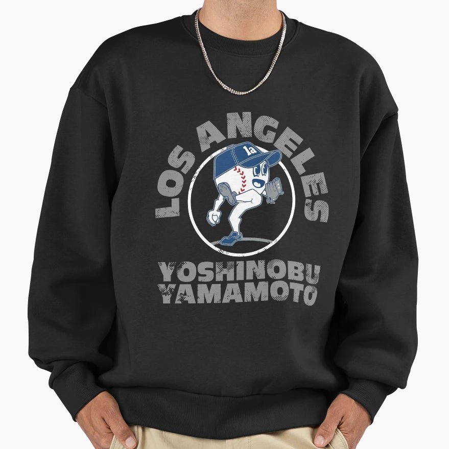 Los Angeles Baseball Buddies Sweatshirt - Streetwear Style for Adults - T-Shirt, Sweatshirt, Hoodie