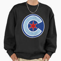 Chicago Wrigleyville Star Logo Emblem Sweatshirt - Minimalist Print Unisex - T-Shirt, Sweatshirt, Hoodie