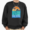San Diego California Travel Art Sweatshirt - Fun Novelty Design Men Women - T-Shirt, Sweatshirt, Hoodie